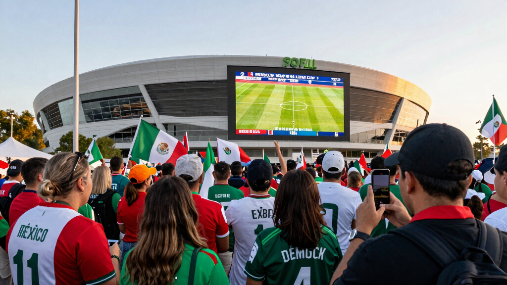 World Cup crowds pack L.A. for Mexico-South Korea watch parties, SoFi Stadium match