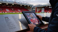 Liverpool unveil Diogo Jota and Andre Silva Anfield memorial